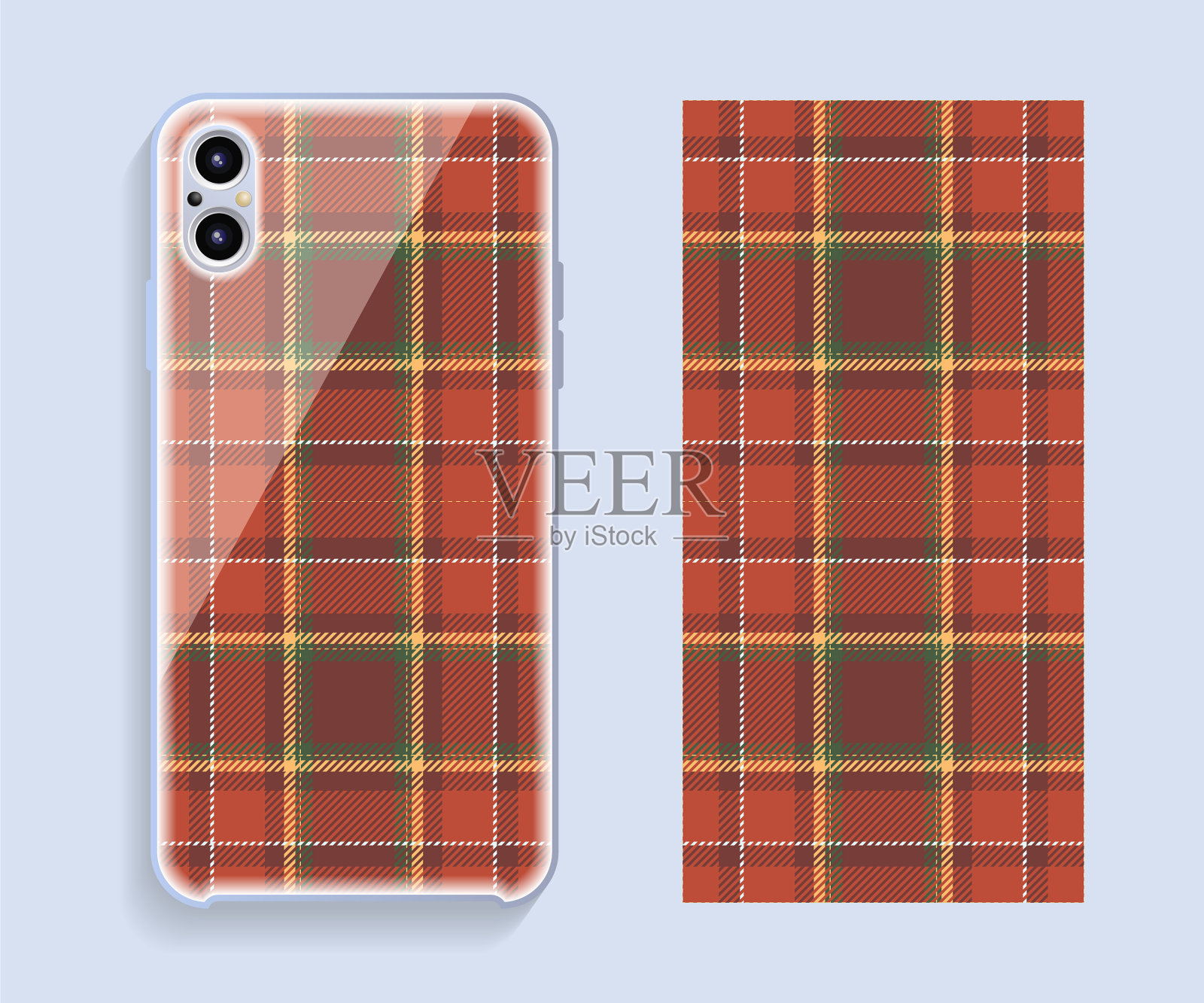 手机机壳设计模板智能手机插画图片素材