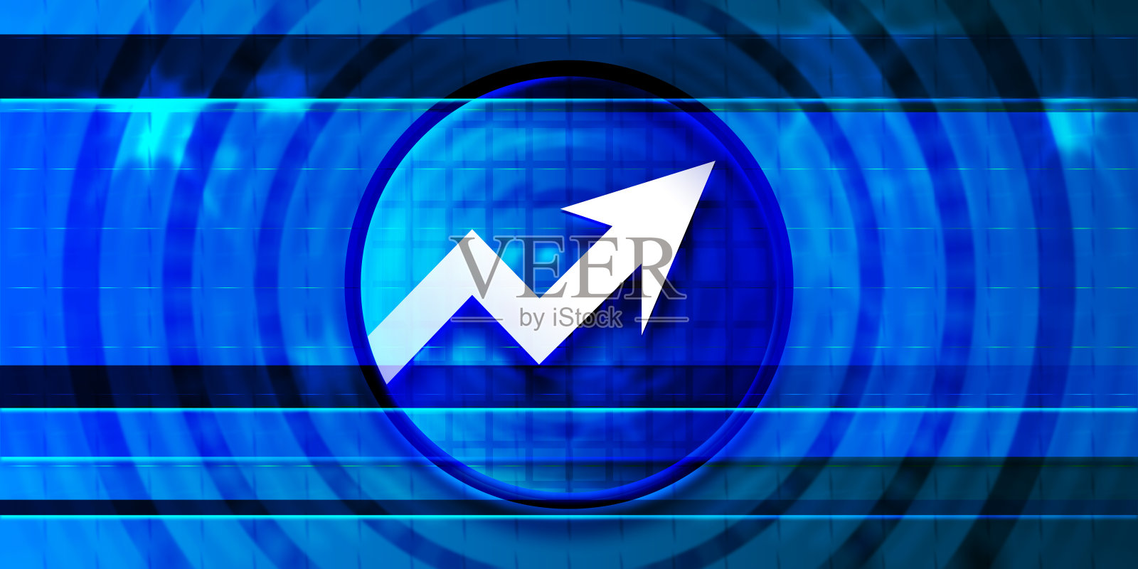 商业图形图标最佳prime数字智能蓝色旗帜背景抽象未来主义运动插图插画图片素材