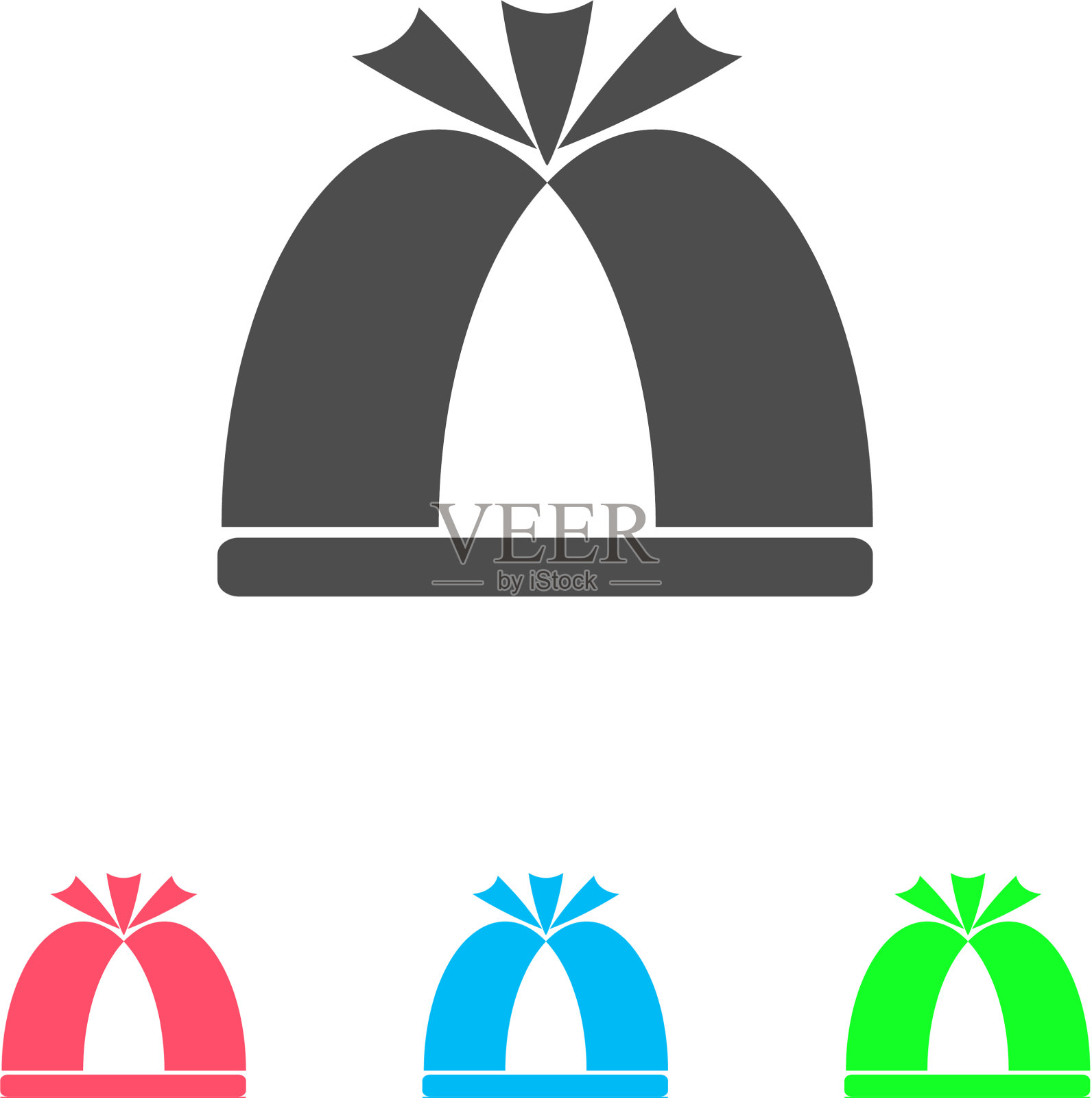 扁平教皇帽图标图标素材