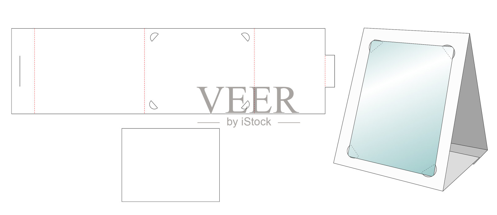相框模切模板插画图片素材