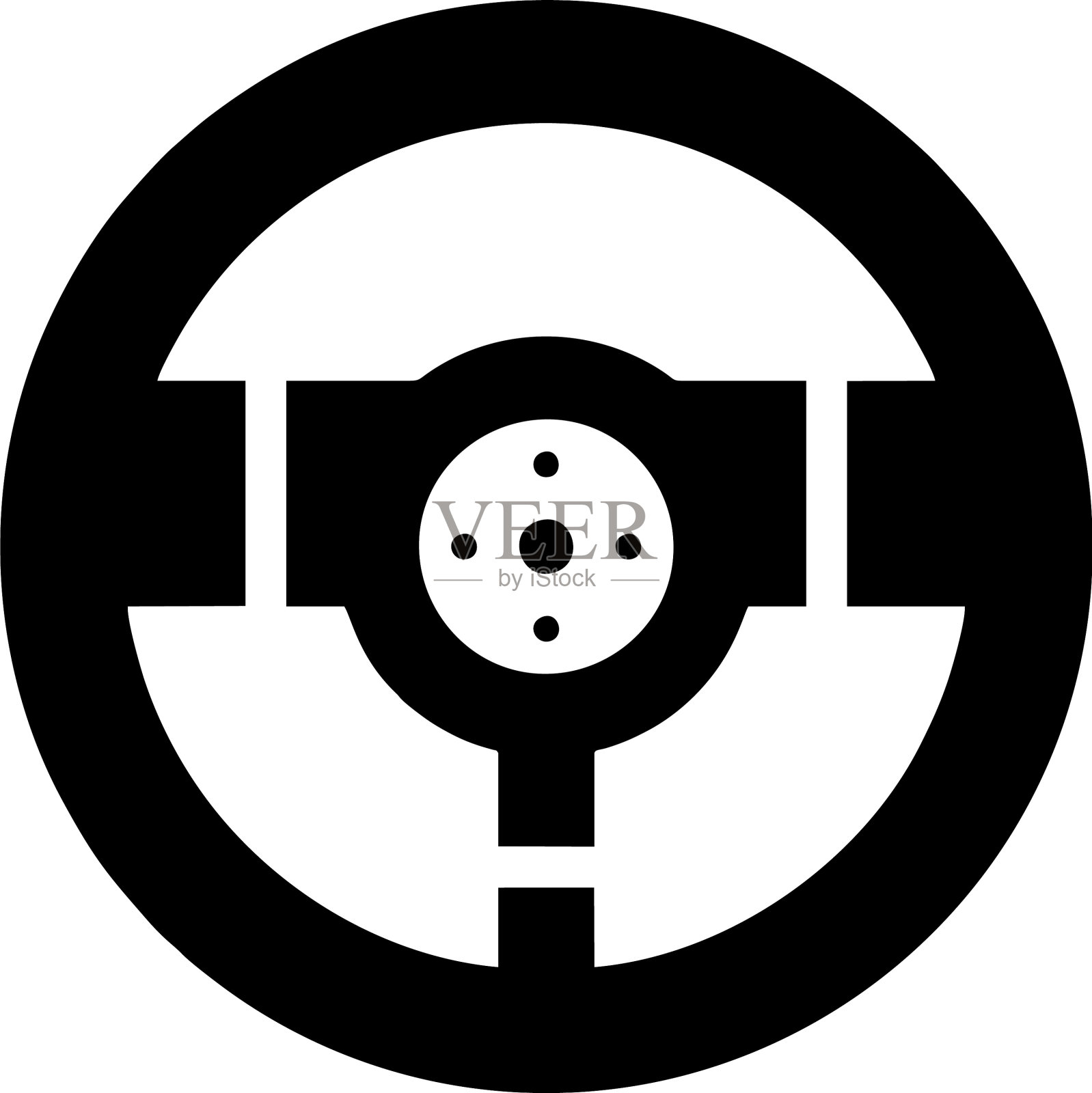 方向盘图标设计模板插画图片素材