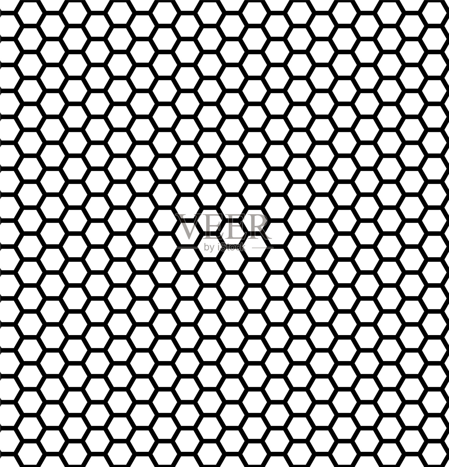 蜂窝网格结构插画图片素材