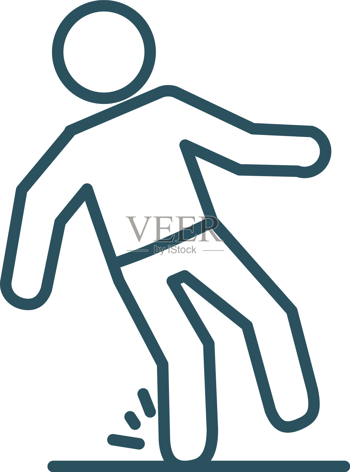 阿凡达下落线风格图标设计设计元素图片