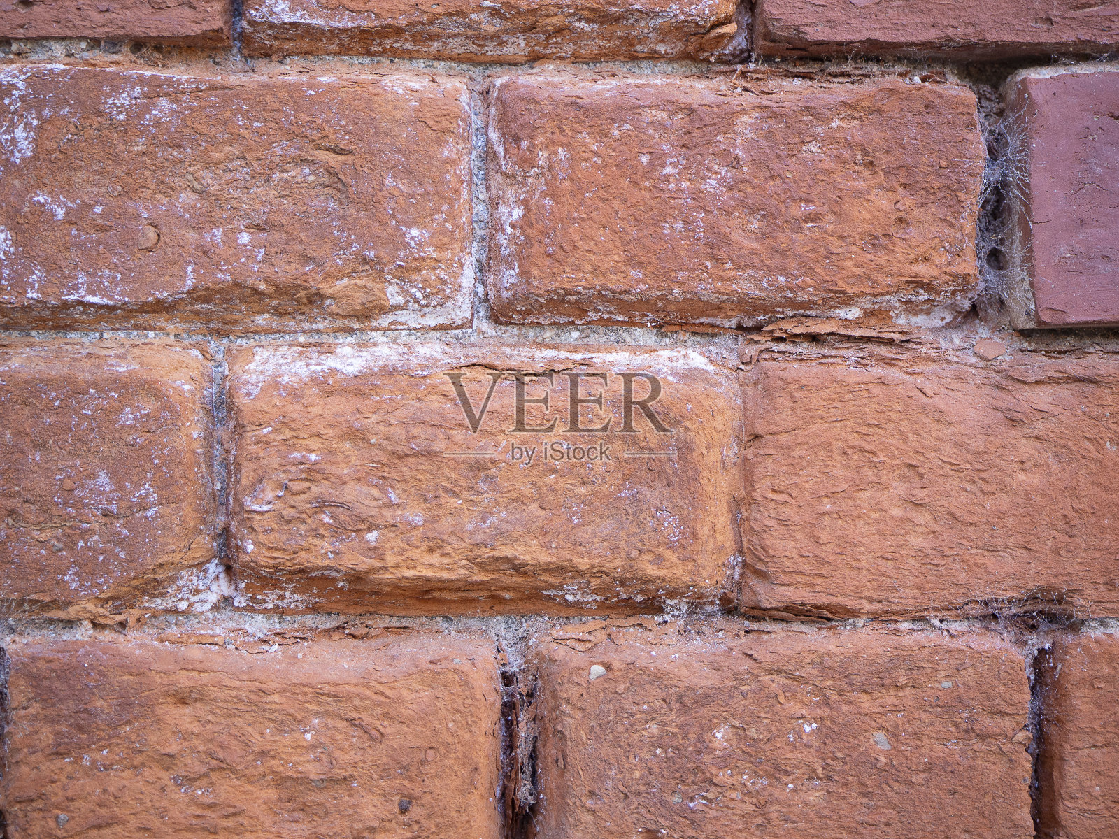 历史悠久的红砖墙纹理背景照片摄影图片