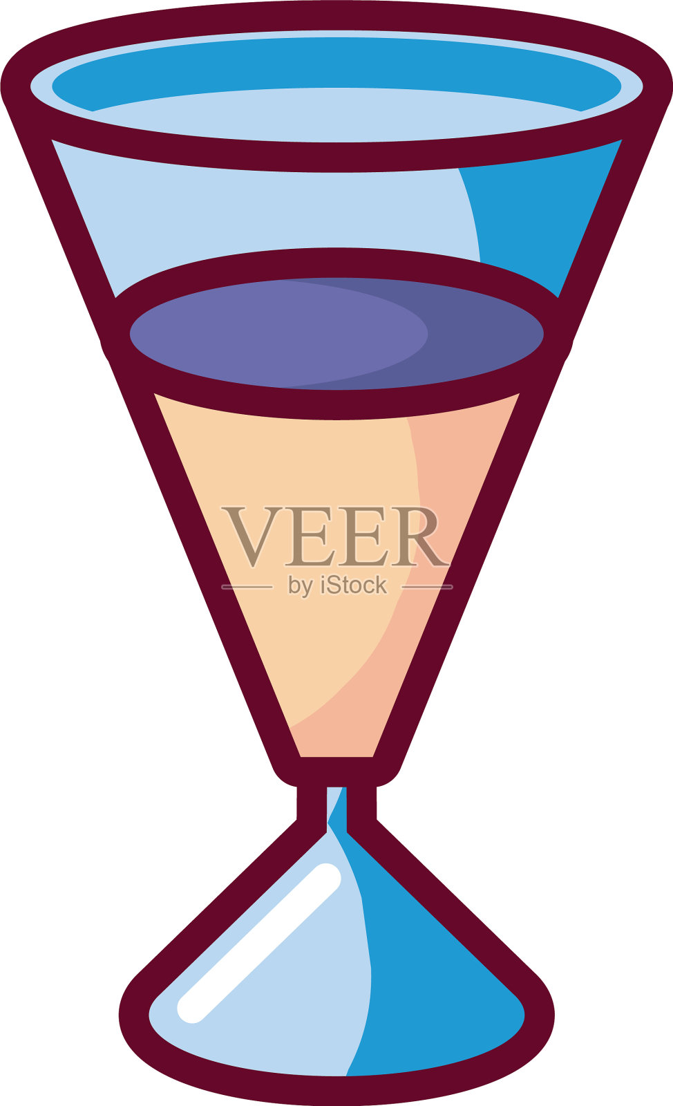 鸡尾酒小酒杯图标填充样式图标设计元素图片