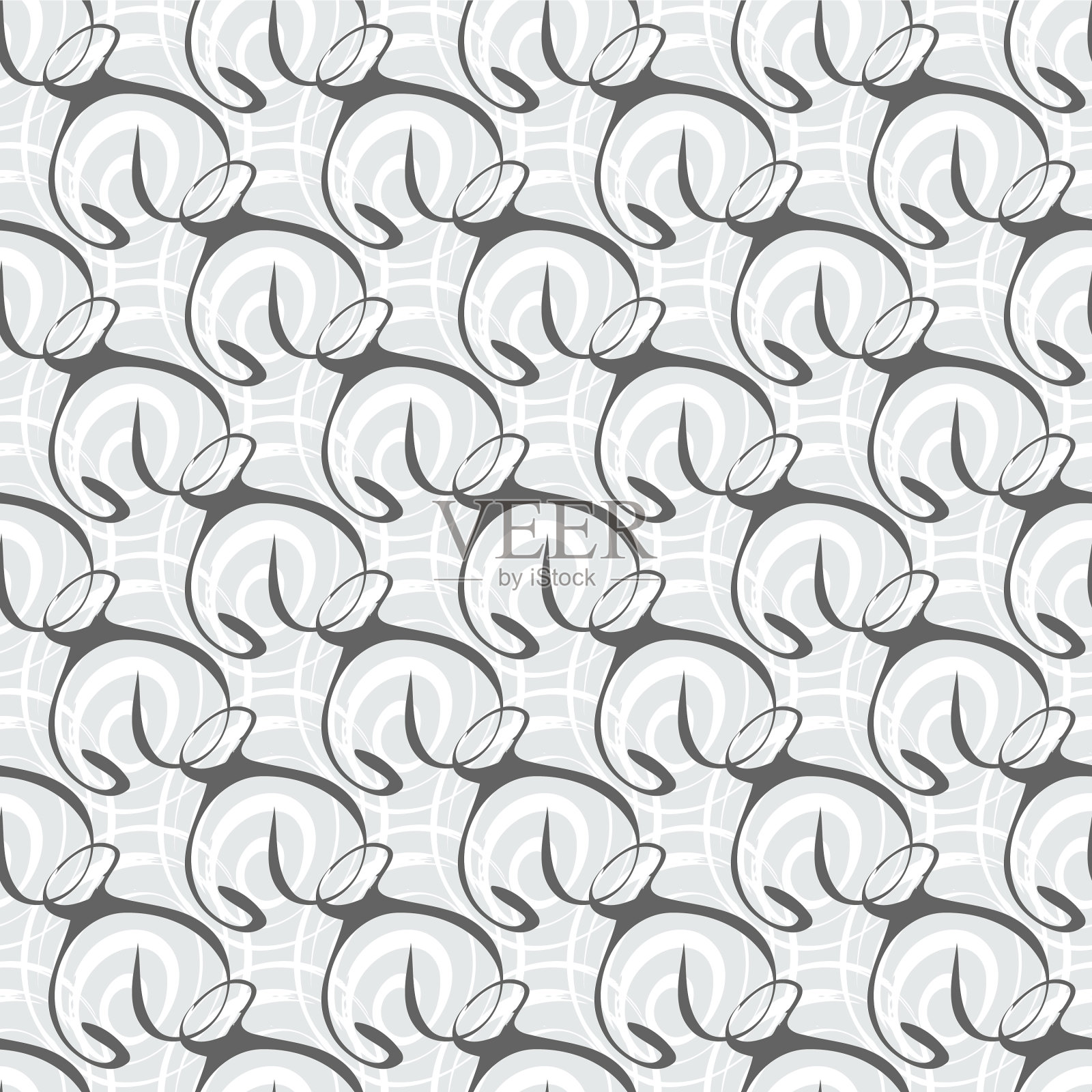 色彩抽象民族无缝图案中插画图片素材