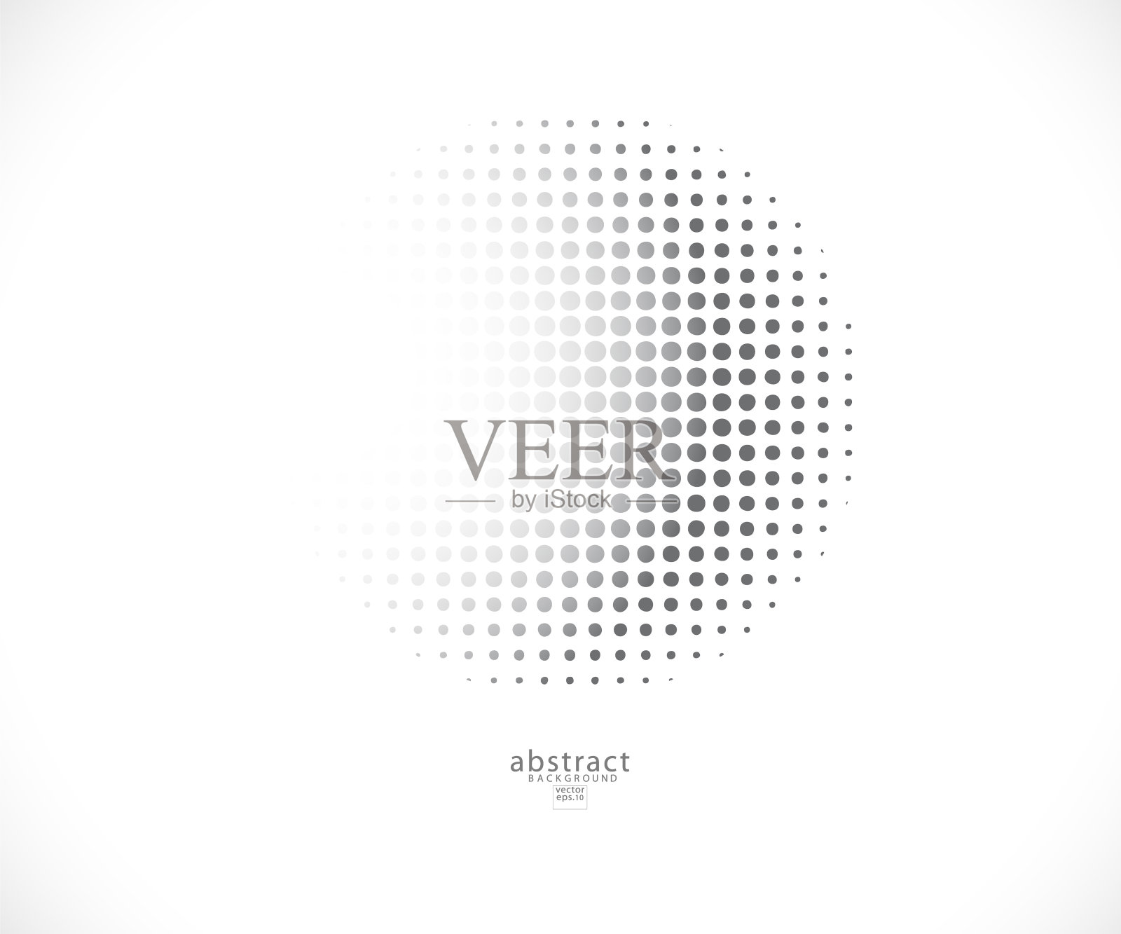 半色调虚线抽象背景循环分布。一半插画图片素材