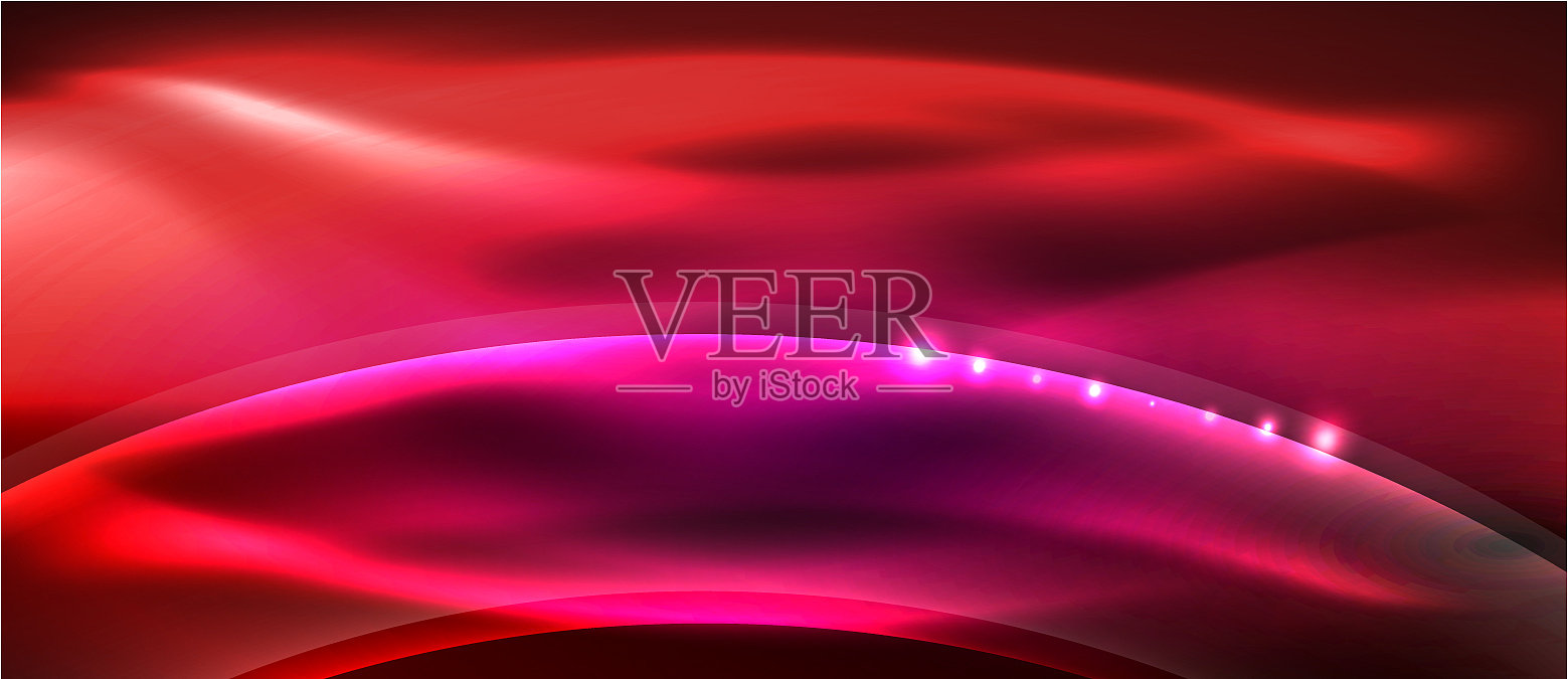 抽象背景用霓虹波光设计插画图片素材