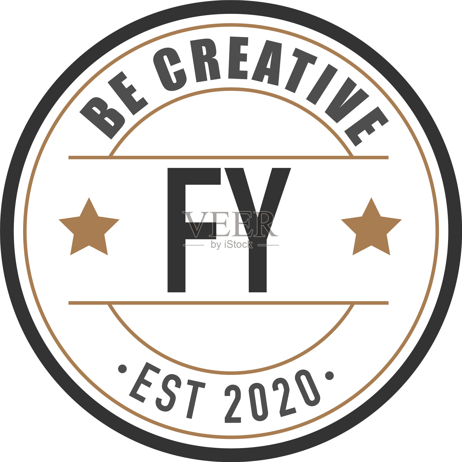 首字母fy典雅标志设计模板插画图片素材