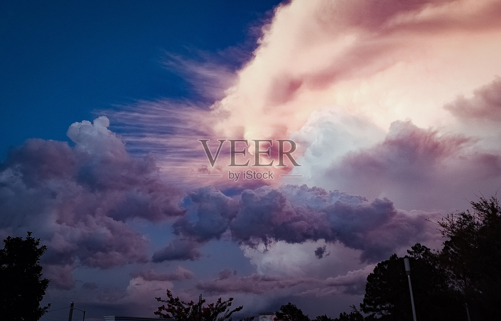 风景如画的云照片摄影图片