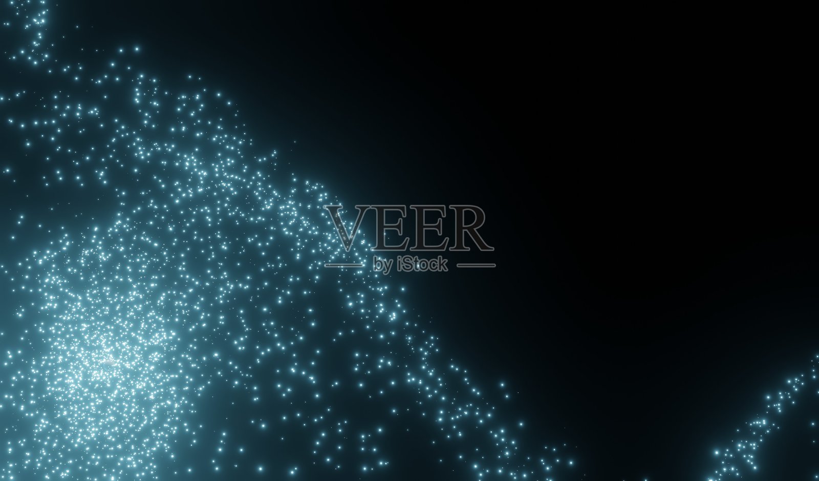 3d渲染插图的一个美丽的粒子场景为广告和商业用途的目的照片摄影图片