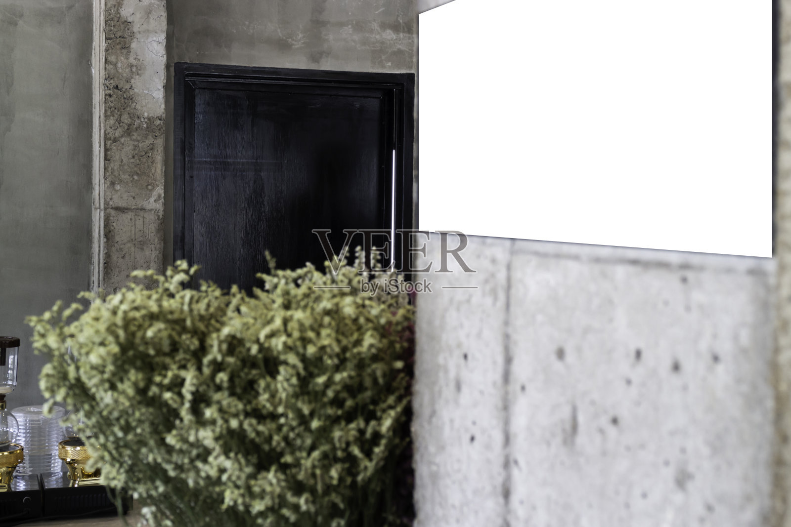 室内咖啡店阁楼周围照片摄影图片