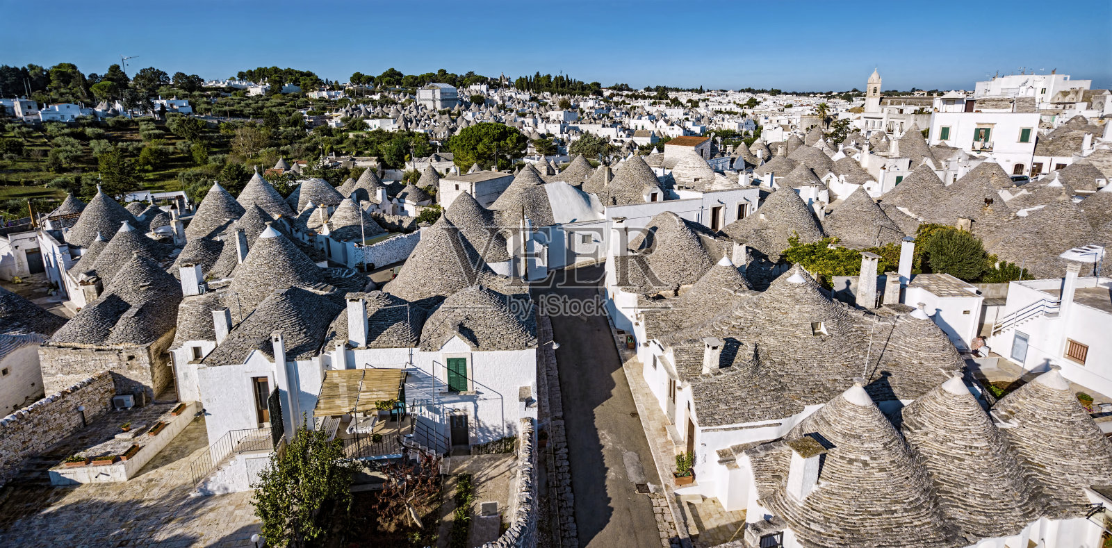 意大利阿尔贝罗贝洛的特鲁利房屋照片摄影图片