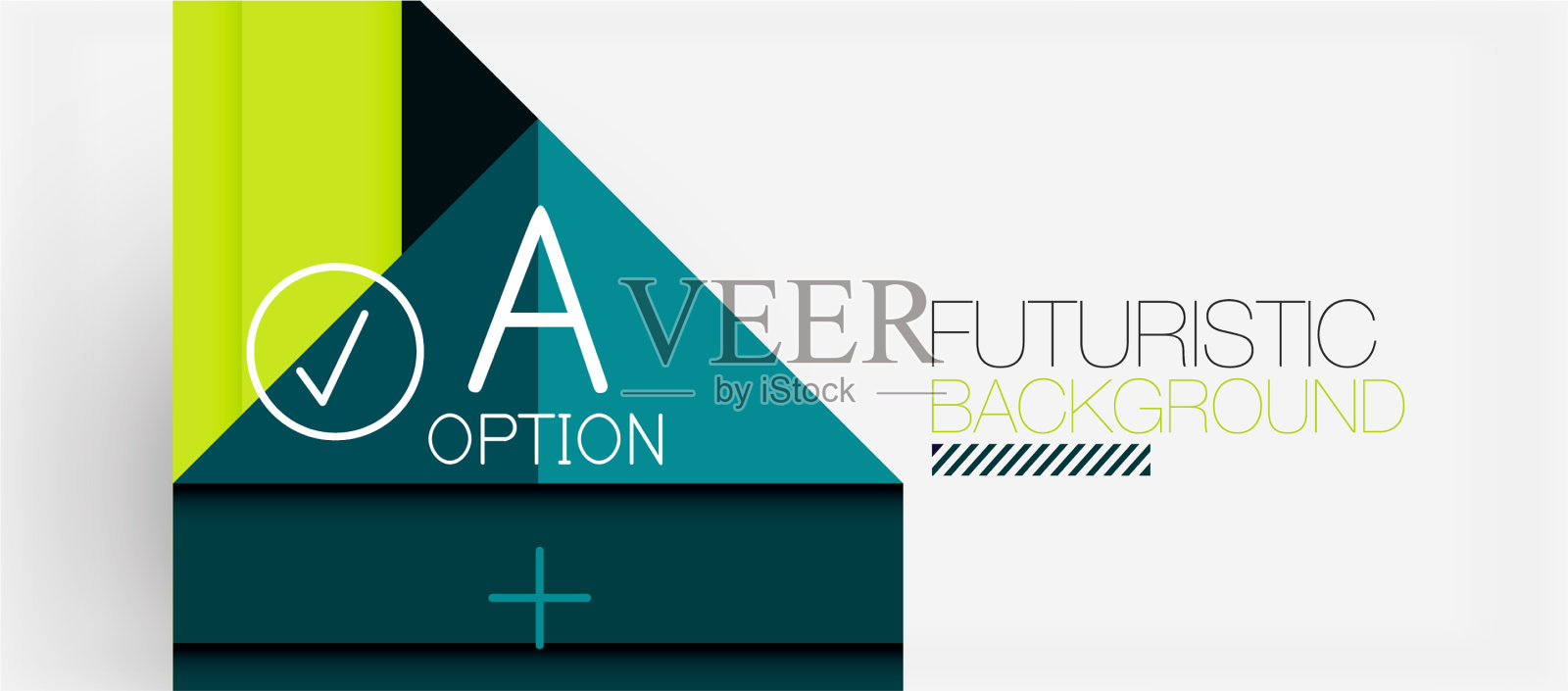 抽象背景几何业务插画图片素材