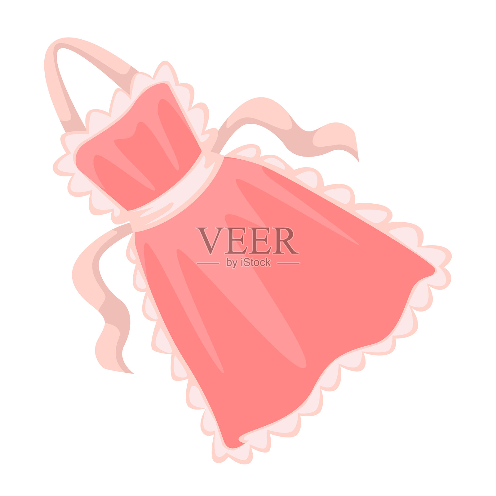 厨房主妇做饭用的围裙设计元素图片