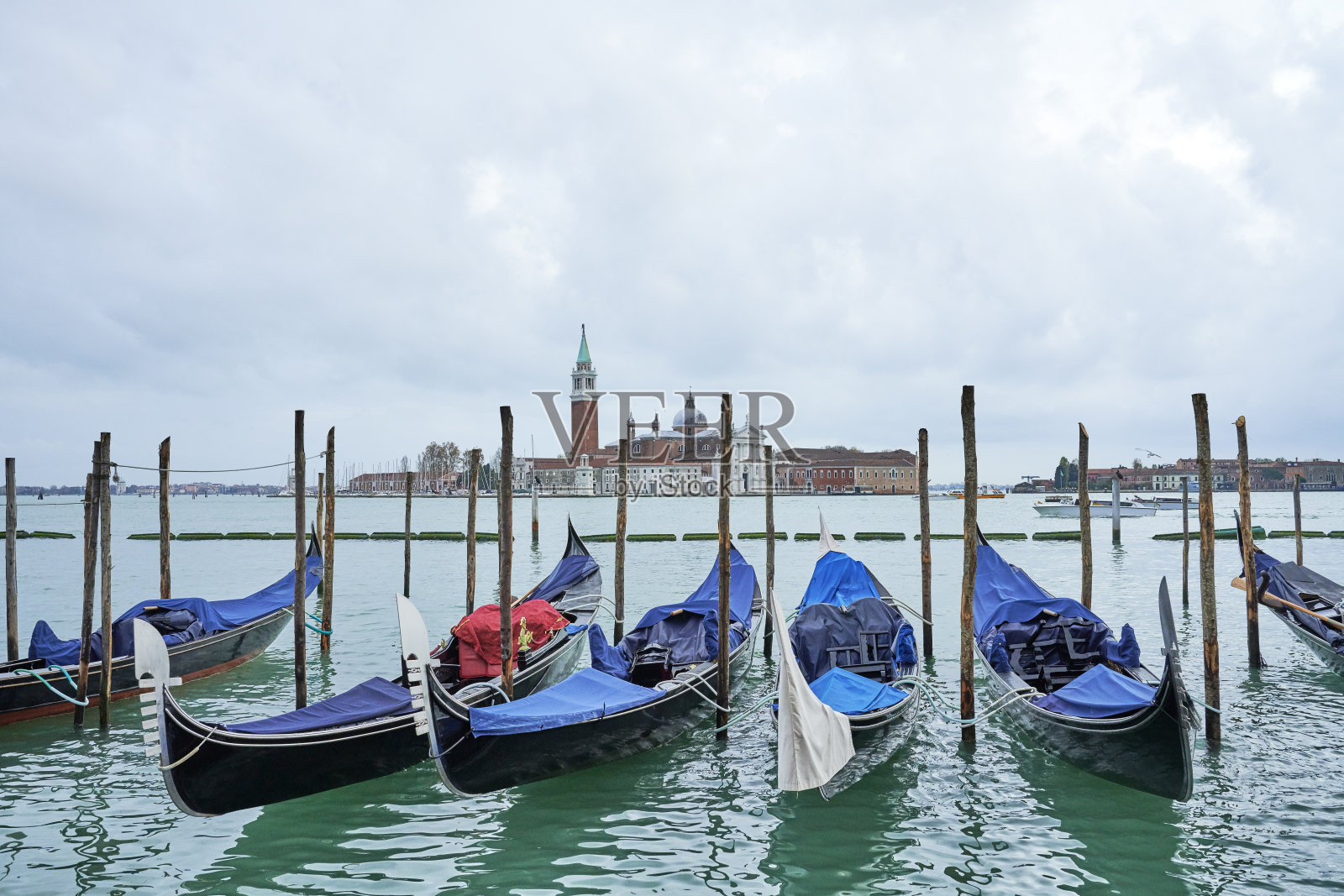 在威尼斯贡多拉照片摄影图片