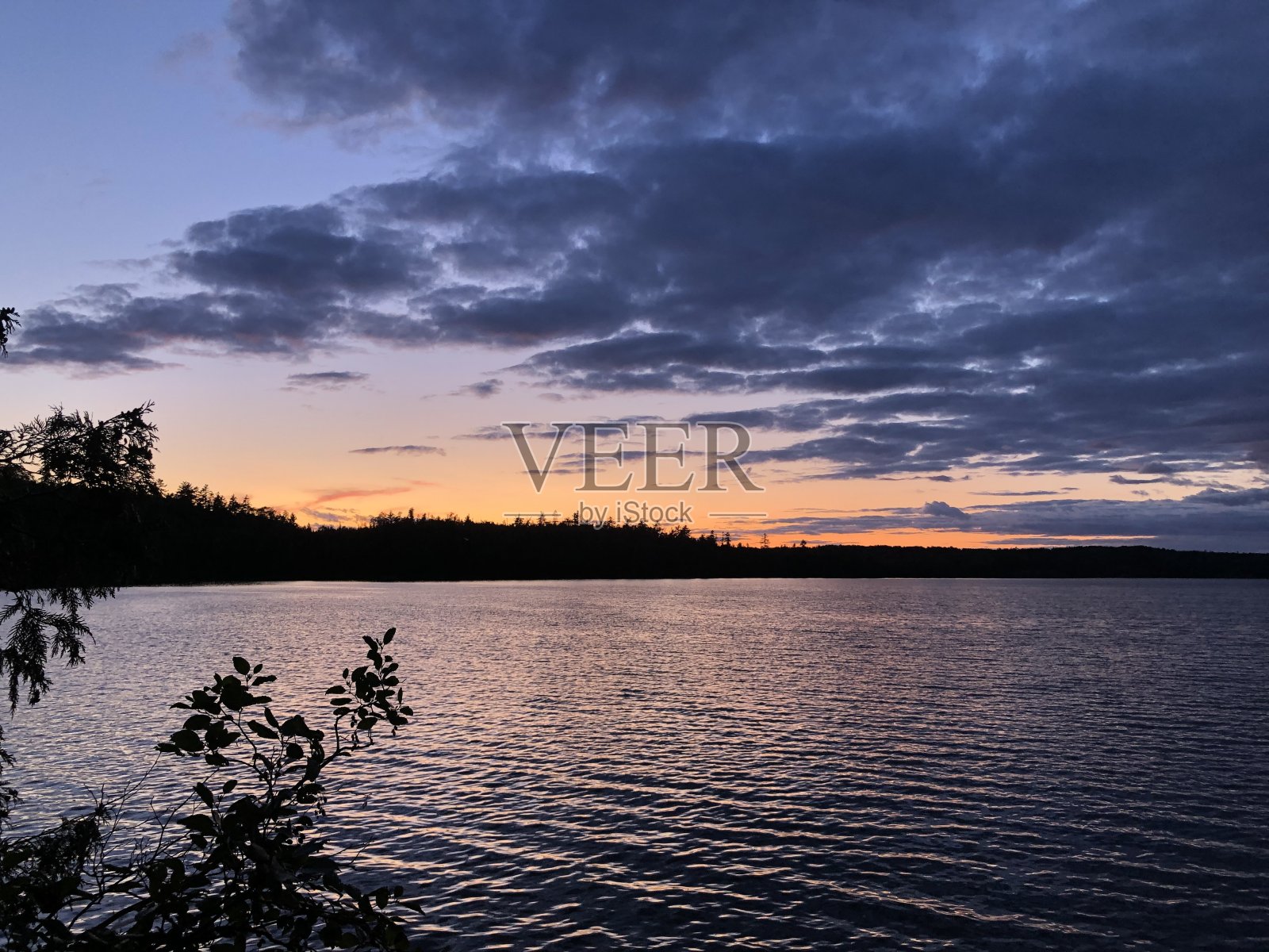 加拿大的湖照片摄影图片