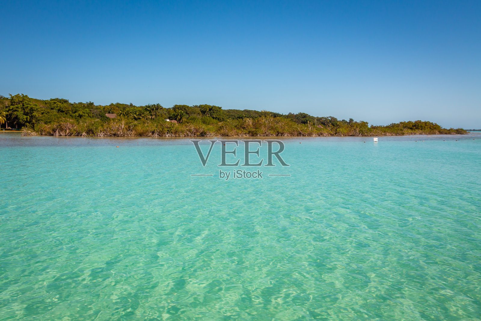 巴卡拉七色礁湖照片摄影图片