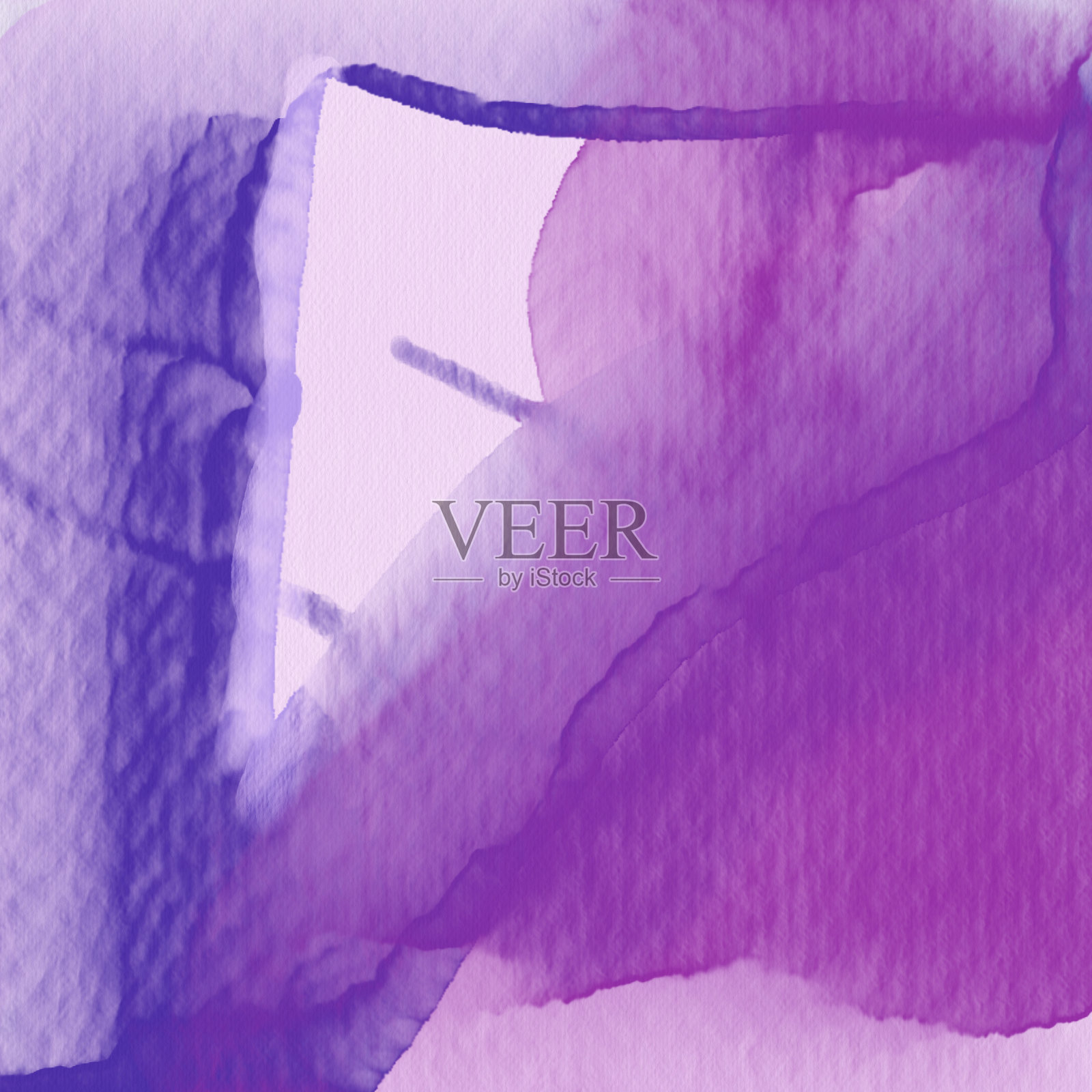 水彩蓝色海军蓝水和沙子纹理背景。抽象的水彩背景。照片摄影图片