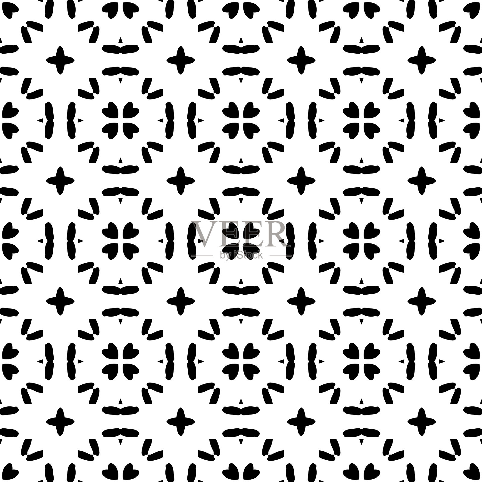 抽象明亮的现代几何无缝图案。装饰艺术地质背景。流行的瓷砖无限背景。矢量插图。插画图片素材