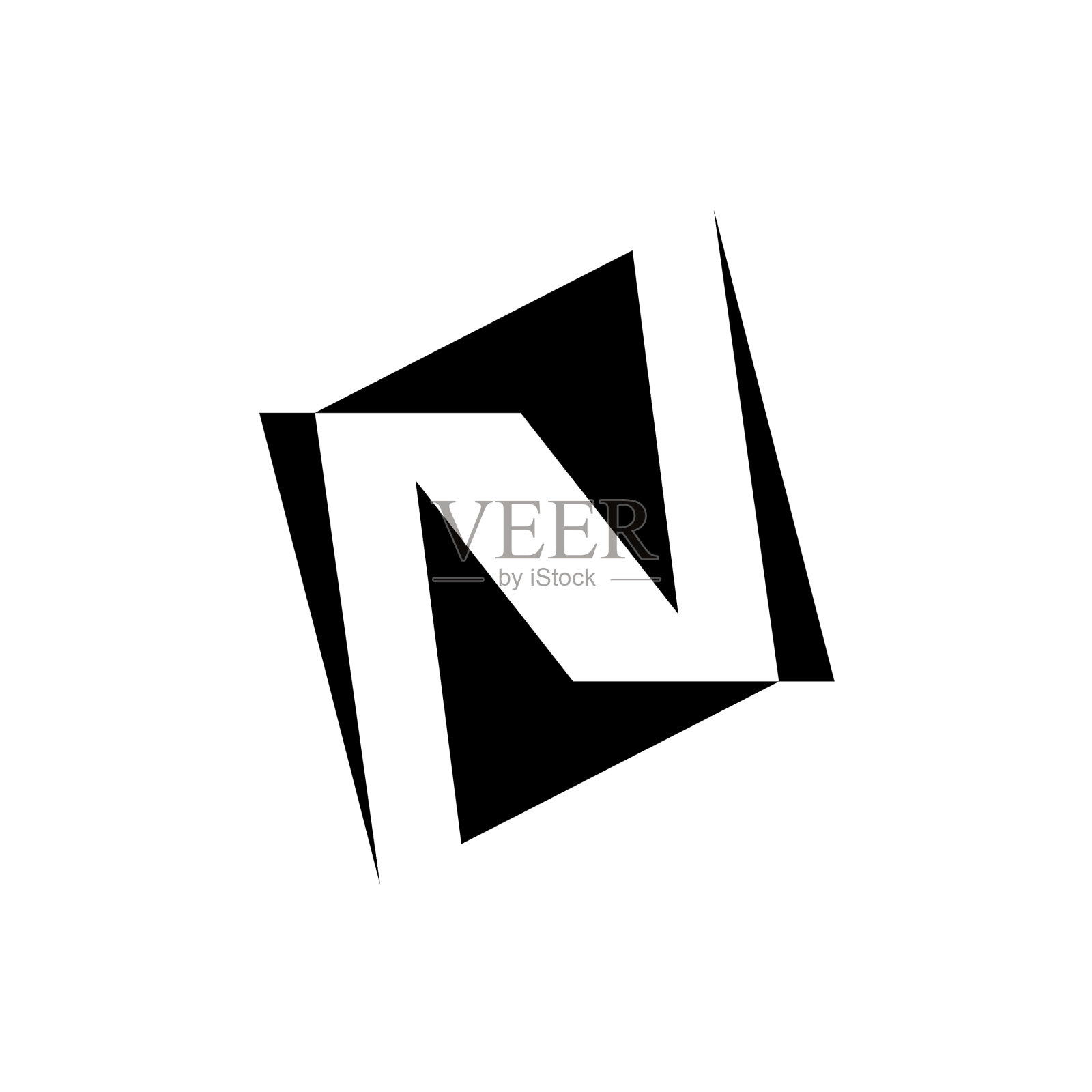 字母n标志设计元素图片