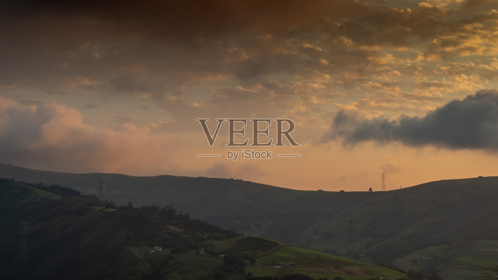 利尔根尼斯的风景画照片摄影图片