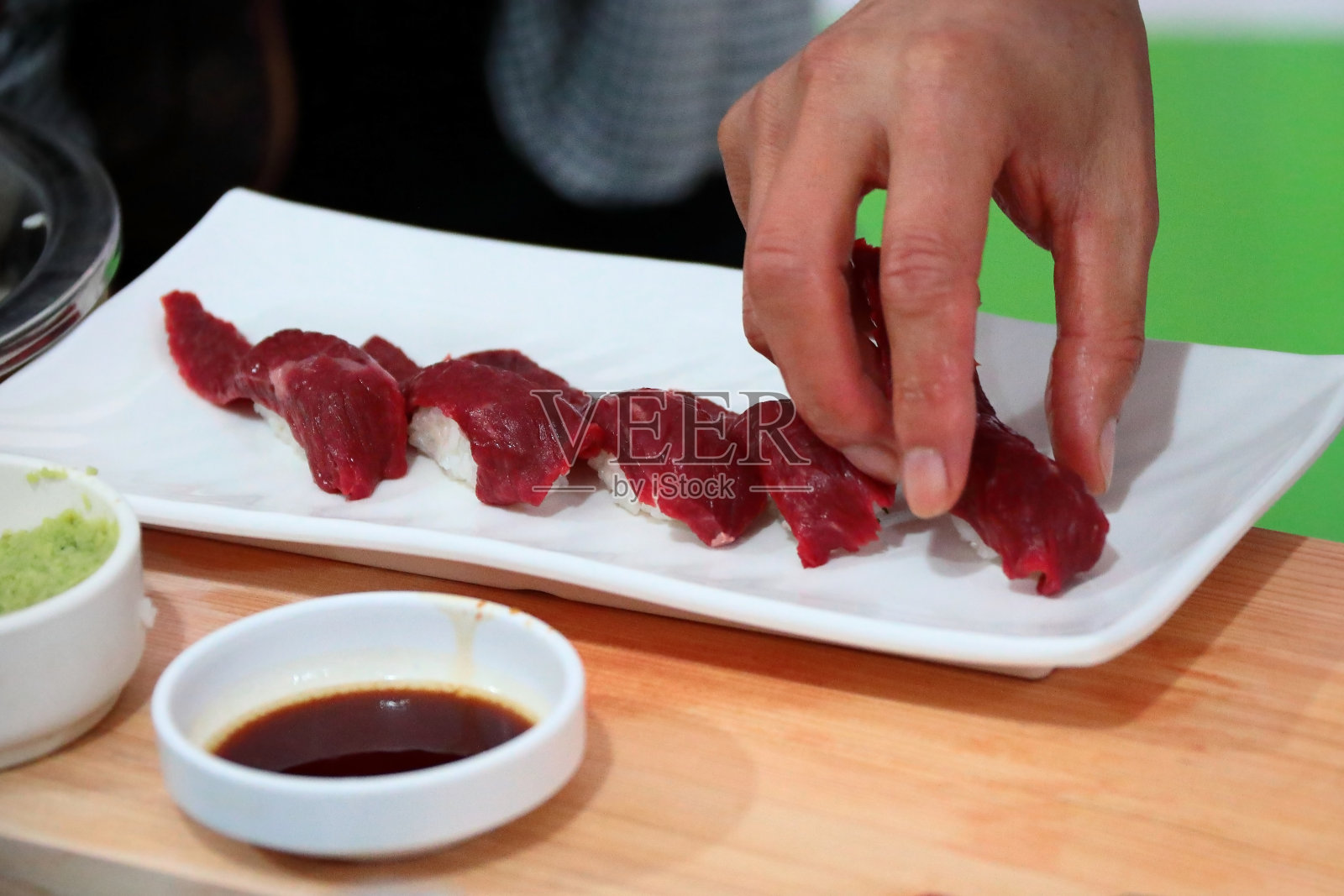 韩国菜，韩国菜，食物，烹饪，照片摄影图片