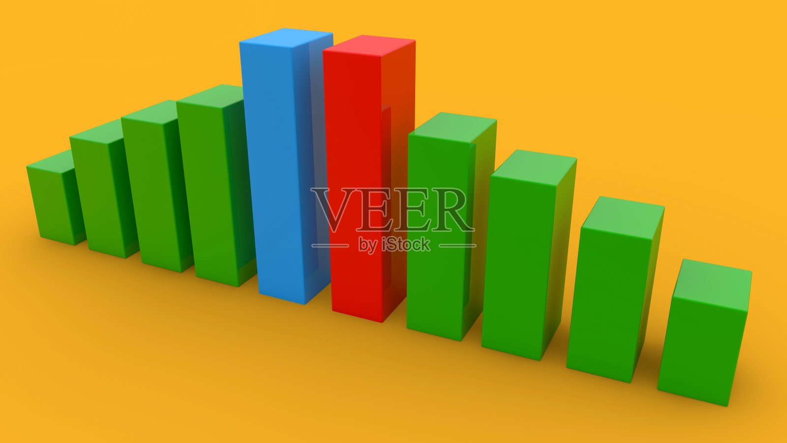 彩色业务图的概念照片摄影图片