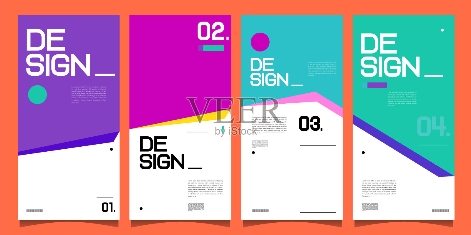 矢量横幅背景和社交媒体帖子设计模板设计模板素材