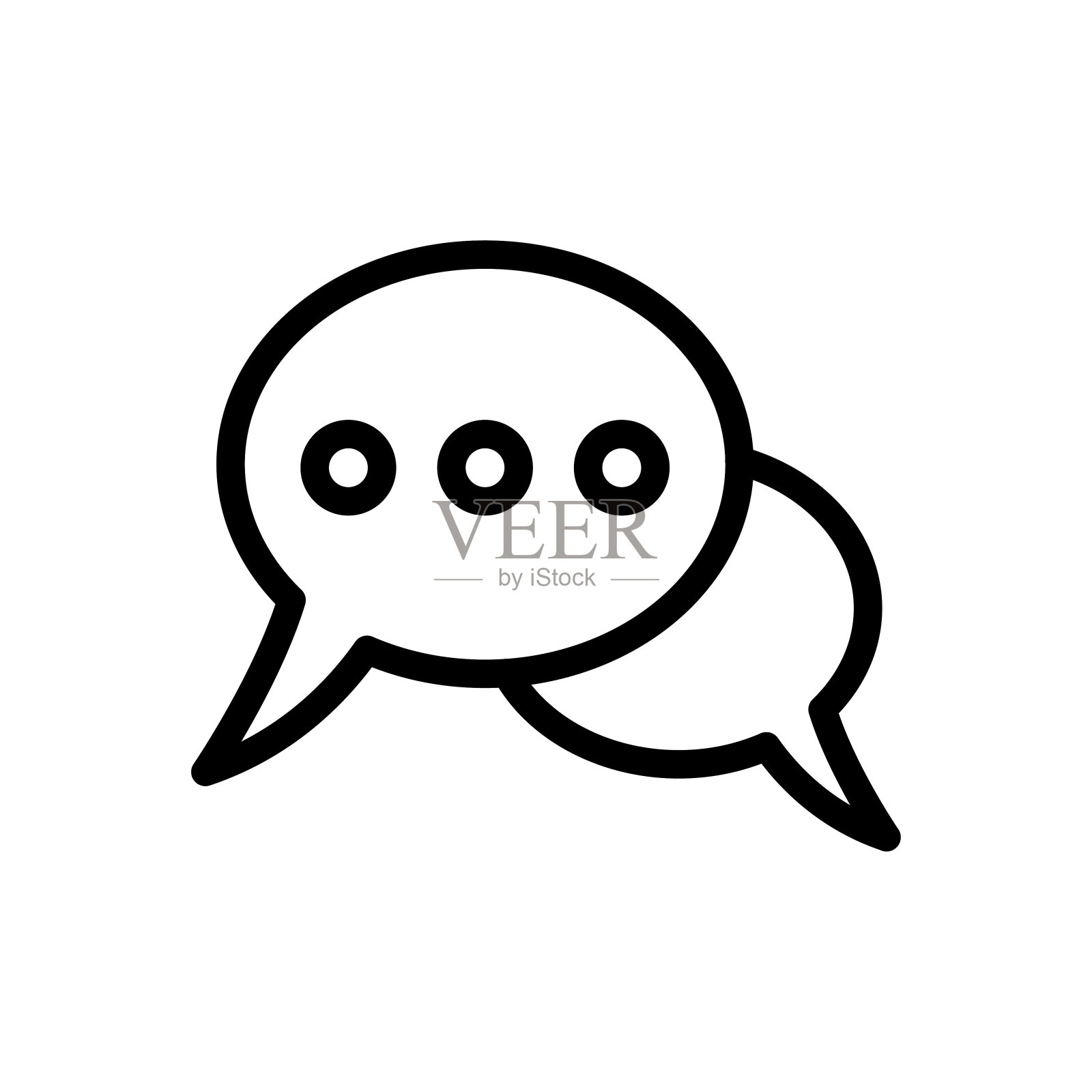 沟通插画图片素材