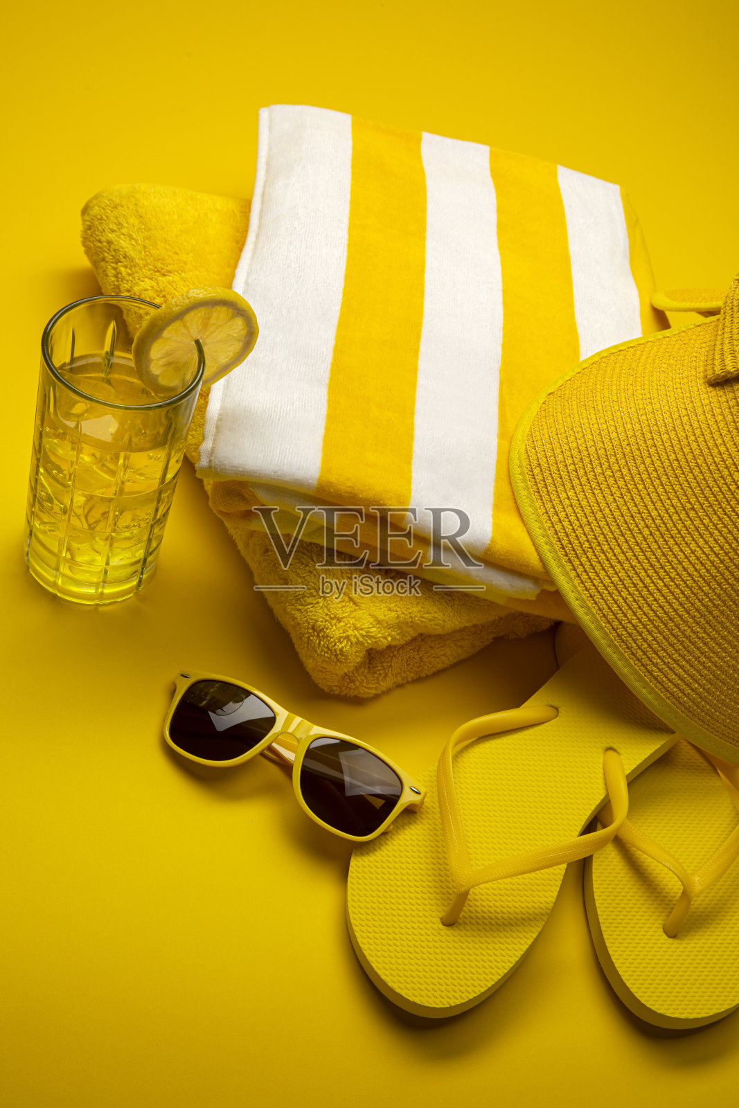 黄色夏日时光照片摄影图片