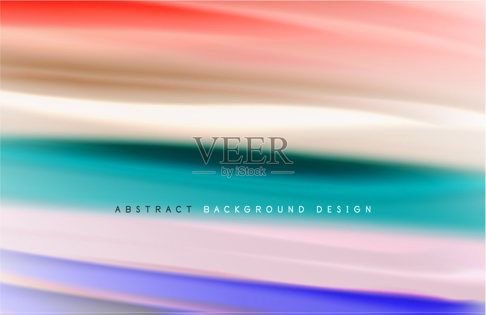 抽象背景-流体颜色梯度波插画图片素材