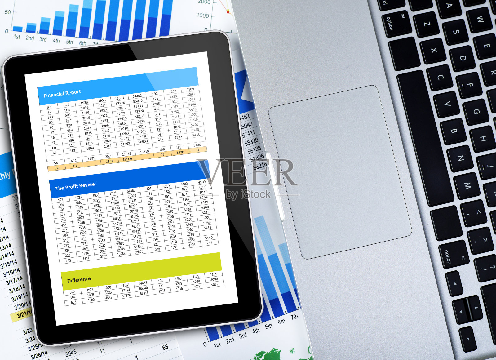 财务报告照片摄影图片