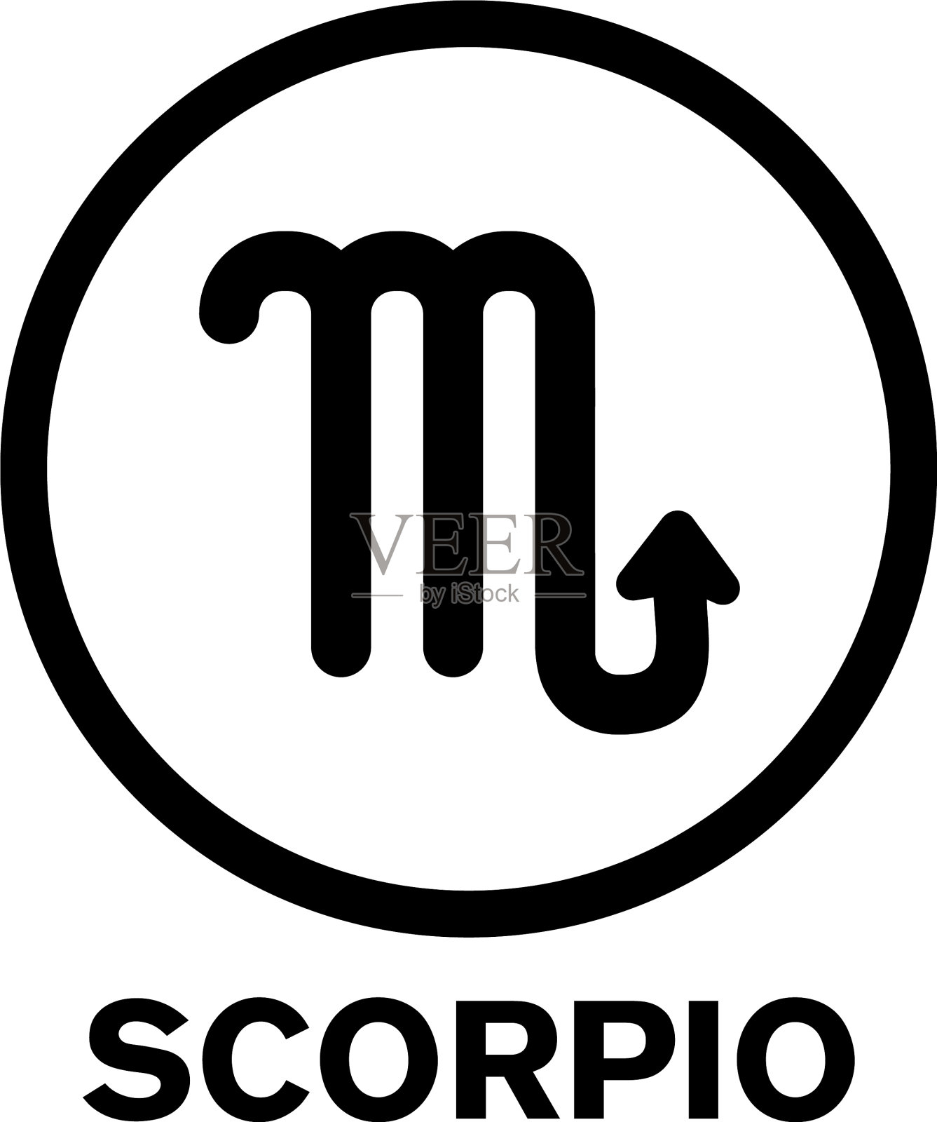 星座-星座图标设计模板插画图片素材