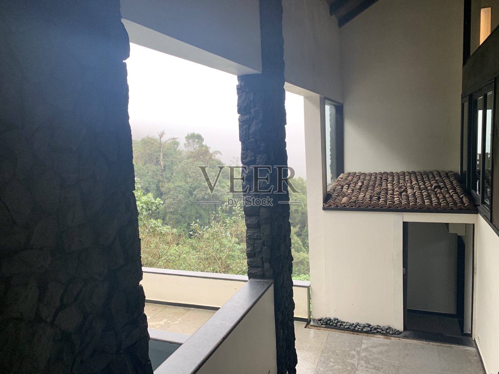 山度假村的内部视图照片摄影图片