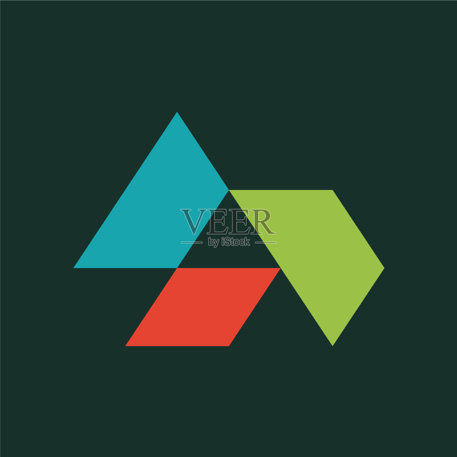 丰富多彩的抽象的标志图标素材