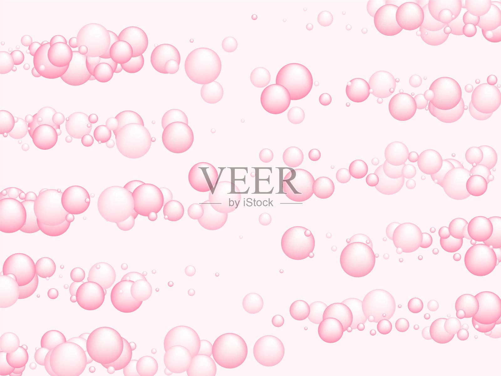 水和洗涤剂皂会起泡插画图片素材