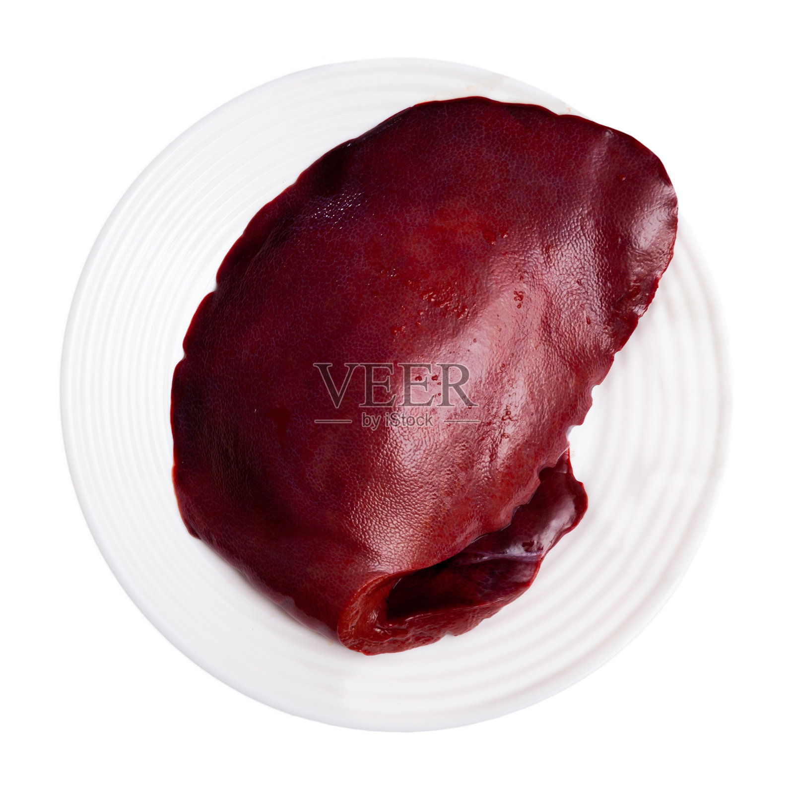 生猪肝照片摄影图片