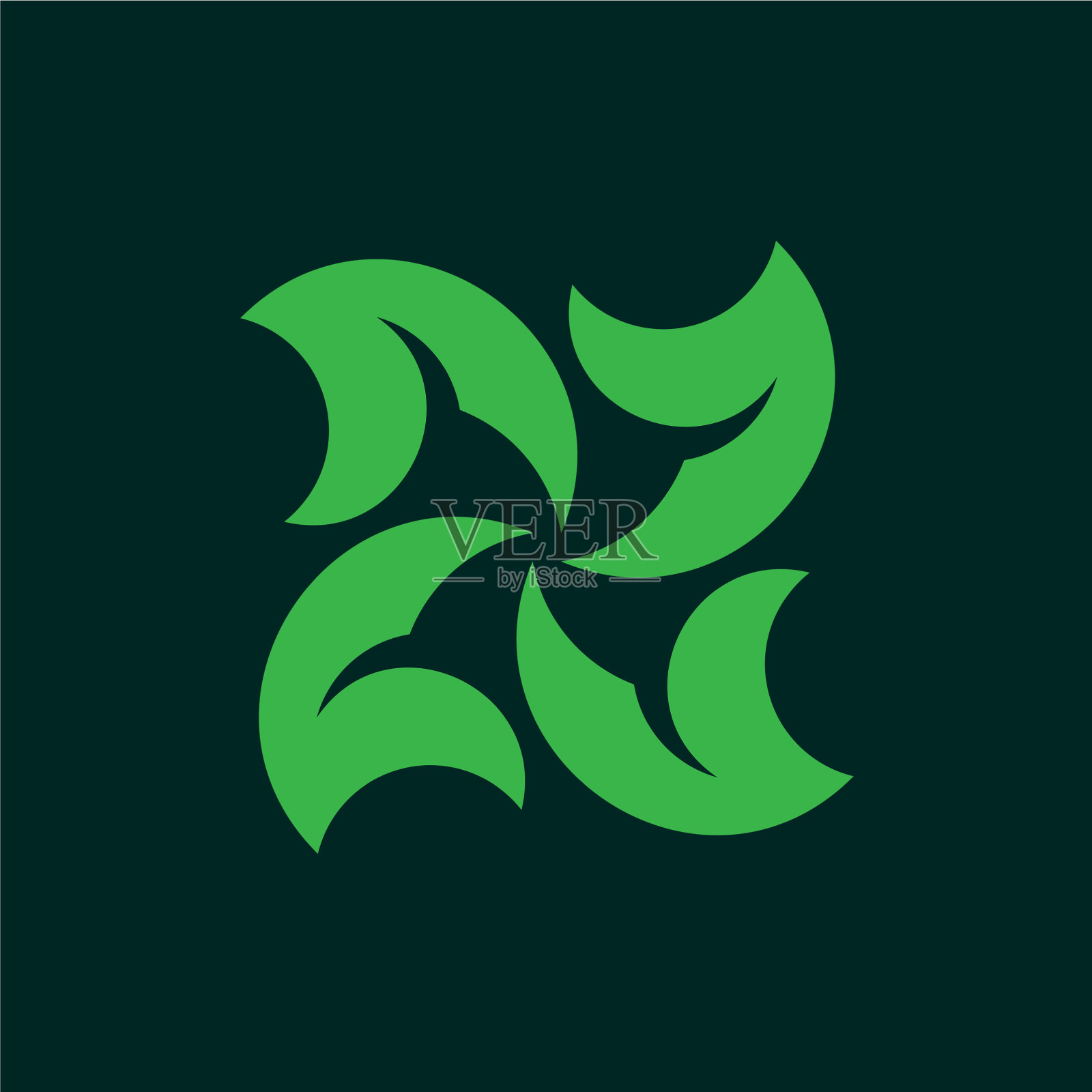 丰富多彩的抽象的标志插画图片素材