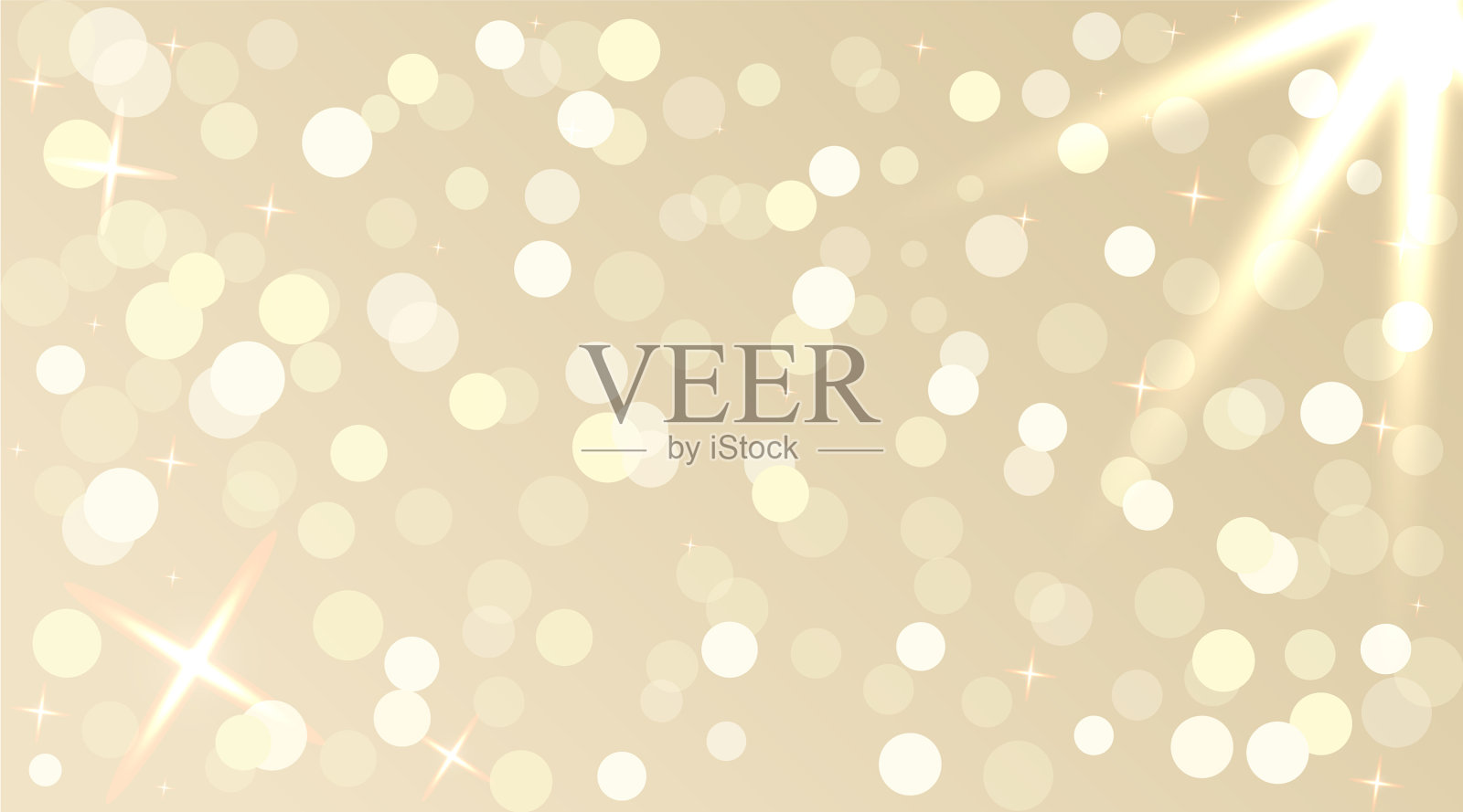 抽象的散景背景闪闪模糊的天插画图片素材