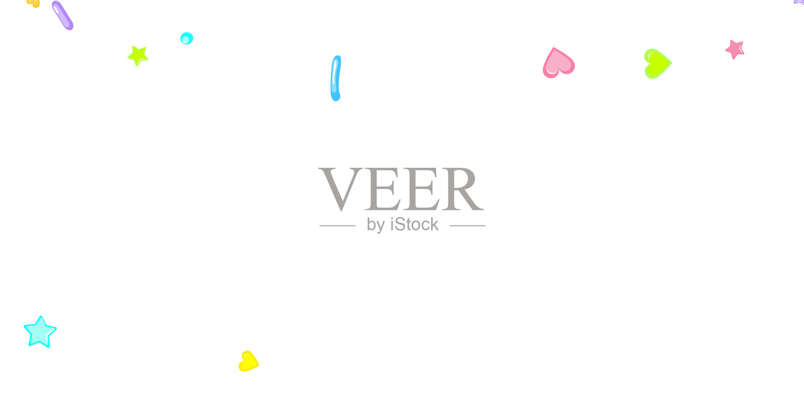 撒上颗粒状的纸杯蛋糕、甜点和面包房的纸屑插画图片素材