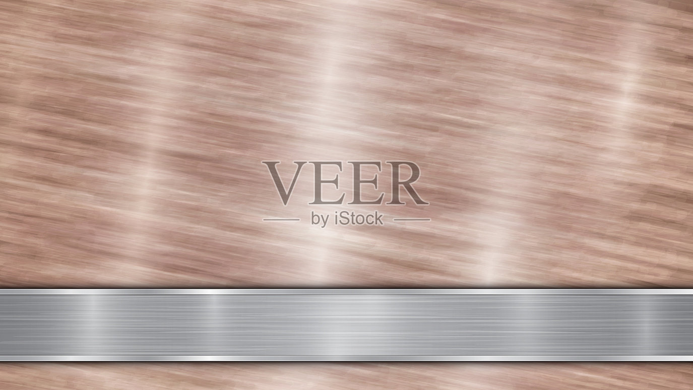 金属背景与抛光板插画图片素材