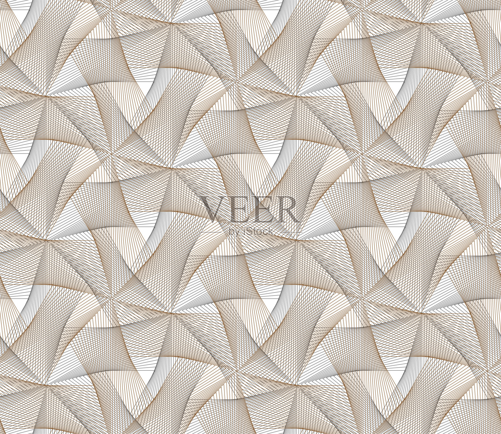 断头台微矢量无缝图案。颜色背景与细线和光学混合效果。插画图片素材