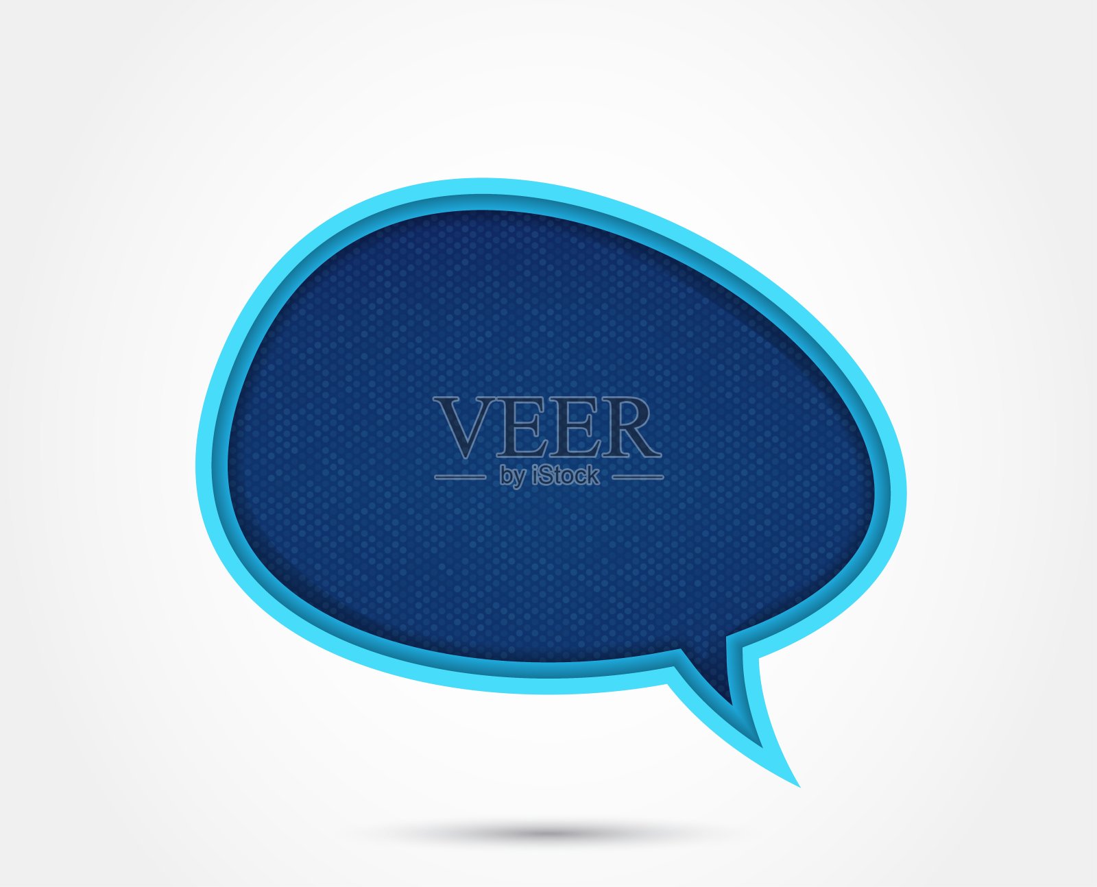 聊天气泡图标。联系信息的信号。向量插画图片素材