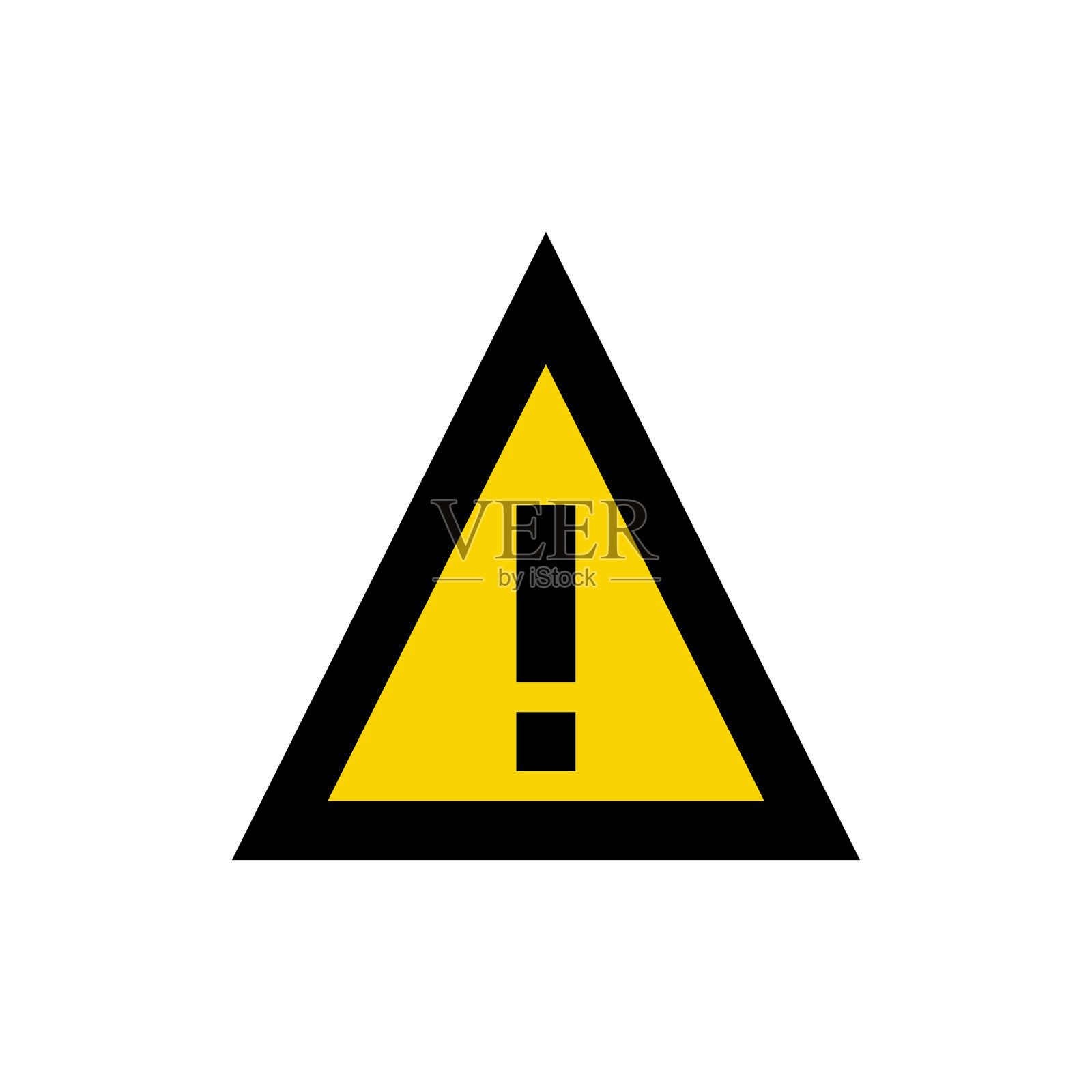 警告插画图片素材