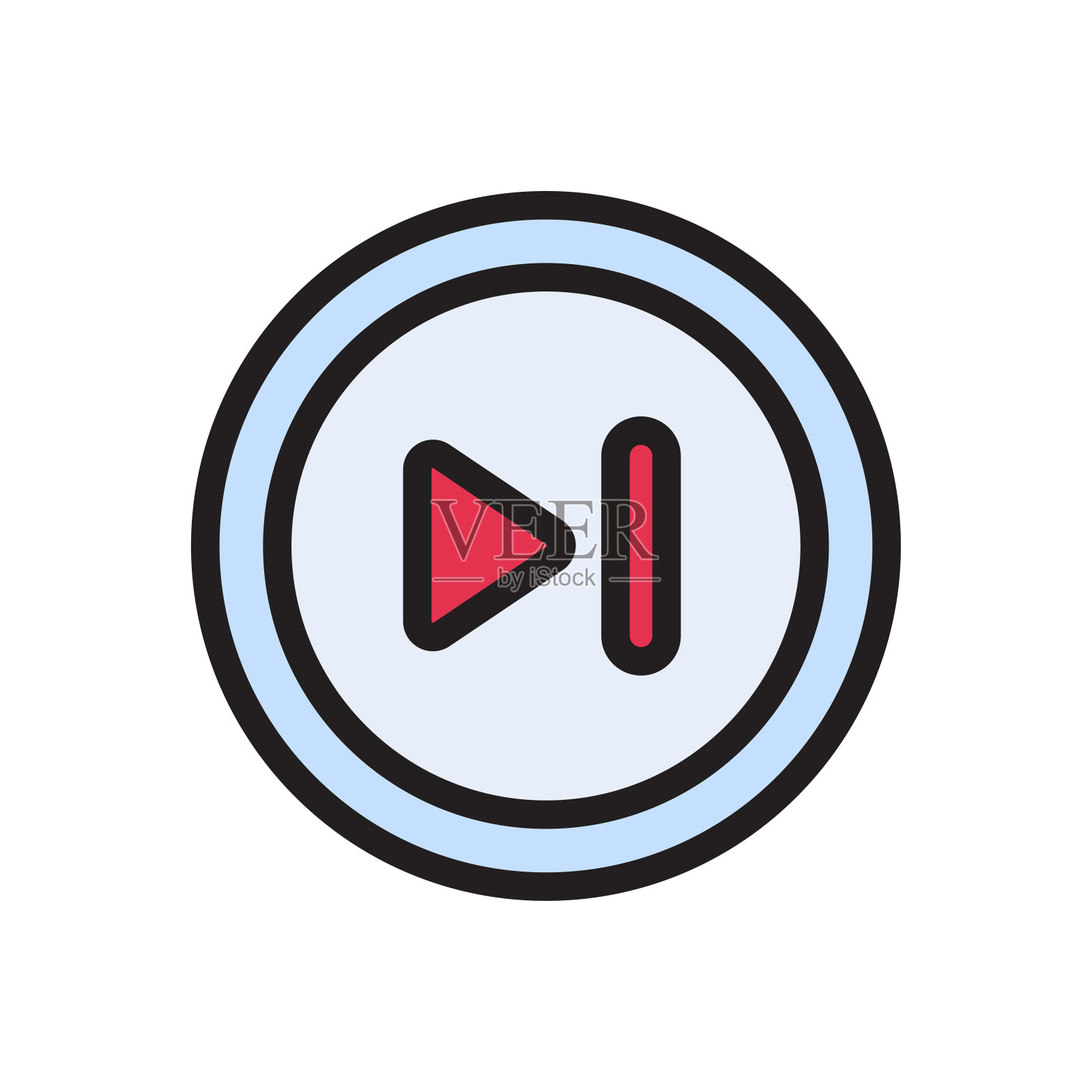 向前插画图片素材