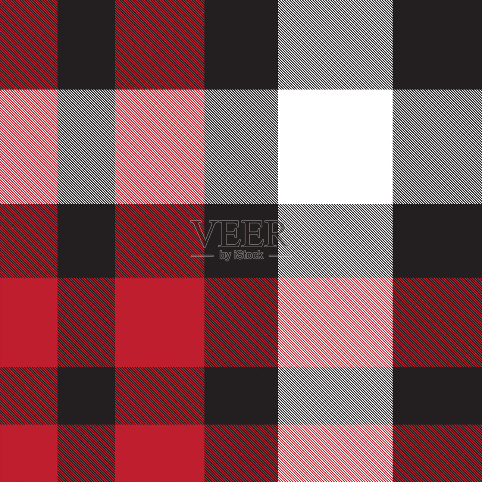 经典的格子花呢无缝图案插画图片素材