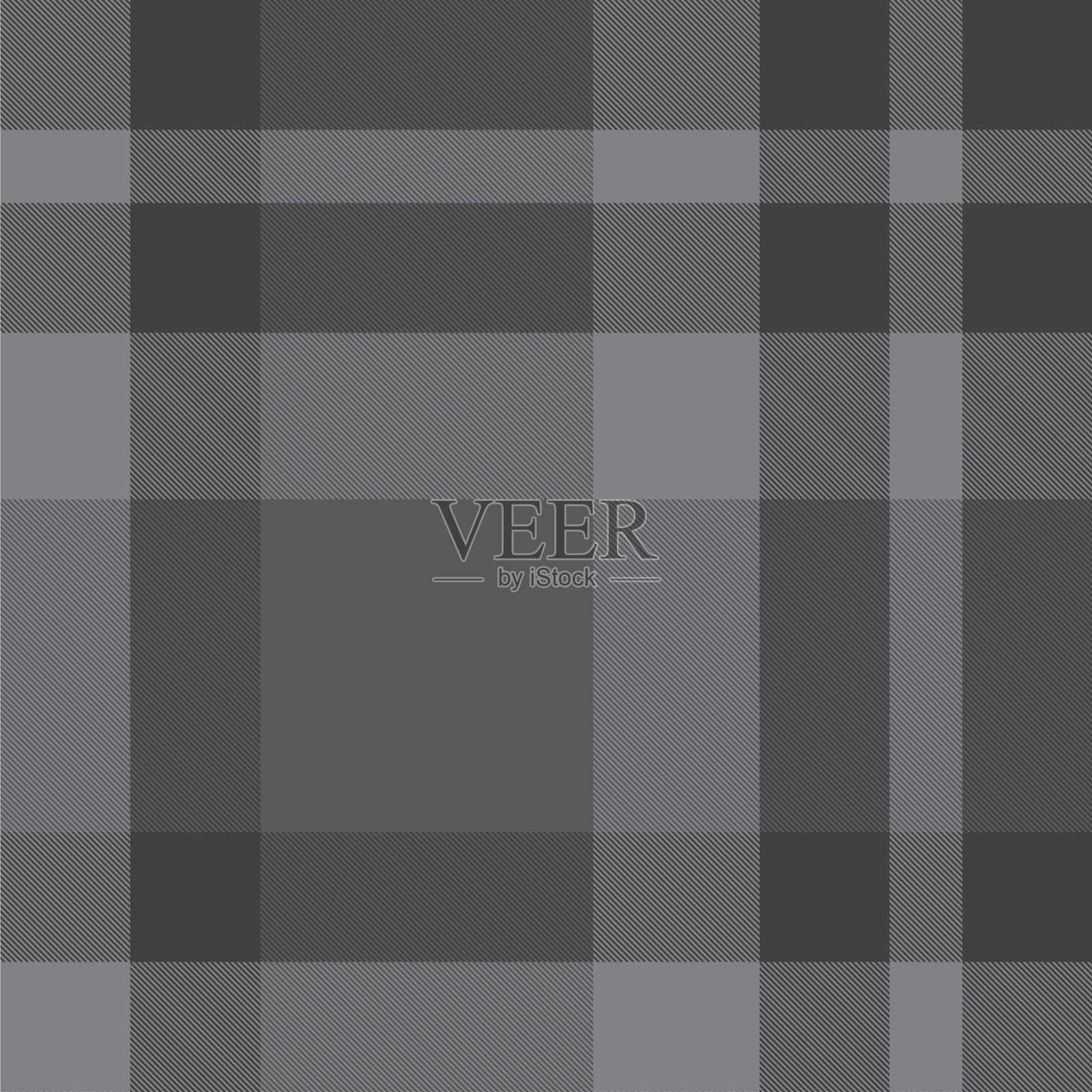 经典的格子花呢无缝图案插画图片素材
