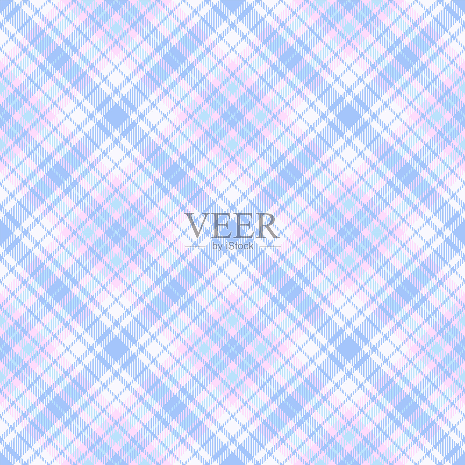 苏格兰格子无缝格子图案复古插画图片素材