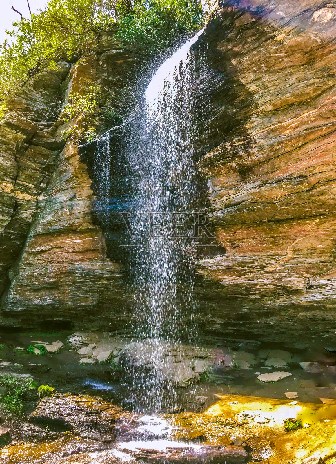 瀑布照片摄影图片
